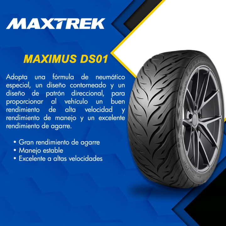 205/40R17 84W MAXTREK MAXIMUS DS01 AUTO