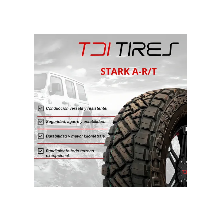 265/70R17 TDI TIRES STARK A-R/T 115T